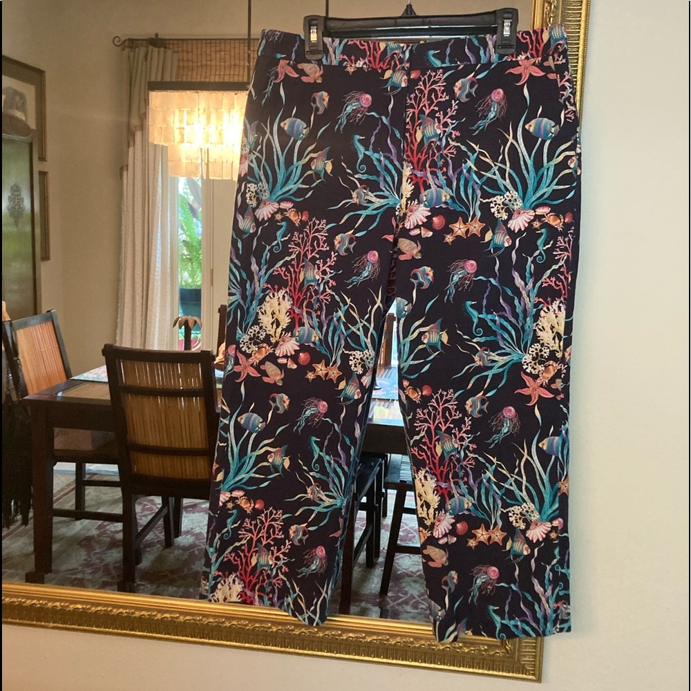 J Crew Ratti Under The Sea pant 12